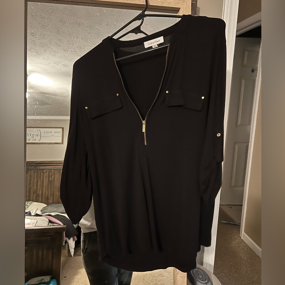 Black Calvin Klein Top